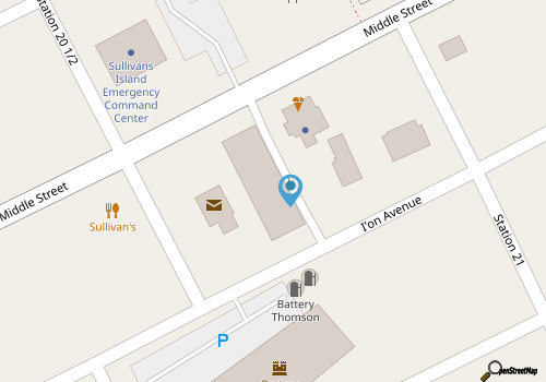 Sullivans Island condo, centrally located, near beach & more - 20 Island House map location