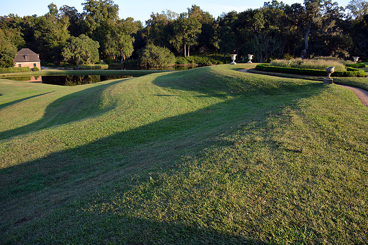 The grounds at Middleton Place Plantation in Charleston, SC